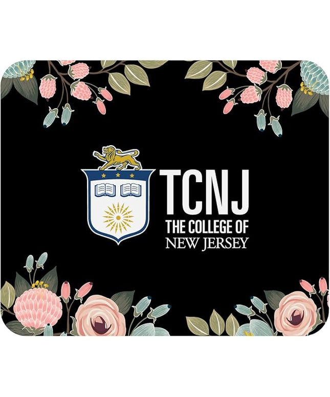 OTM Essentials The College of New Jersey Standard Fabric Mouse Pad, Desk Accessories, Standard Fabric Gaming Mouse Pad, Floral Florals & Nature