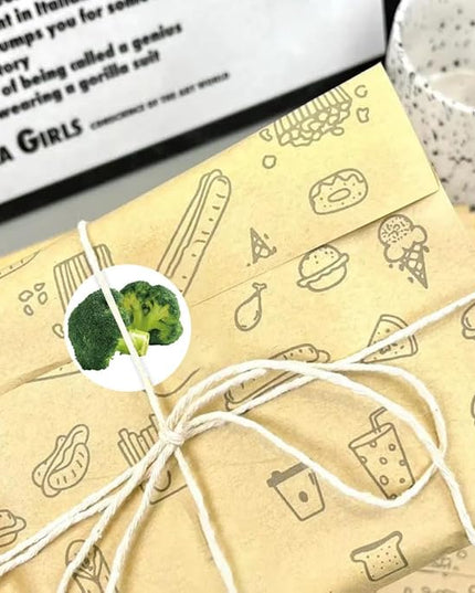 500 Pcs Funny Vegetable Stickers Roll, 10 Styles Cartoon Cute Vegetable Stickers for Teens, Waterproof Vinyl Stickers for Journal Scrapbook, Party Favors Classroom Rewards (500 per Roll)