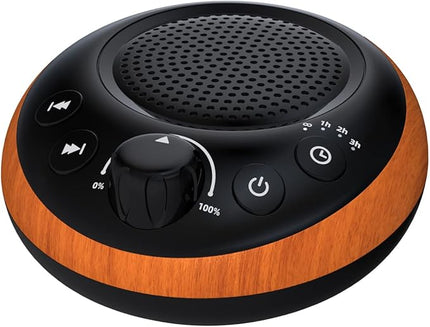 iDealSleep Sound Brown Noise Machine White Noise Machine Nonstop 30 Soothing Sounds Sound Therapy for Baby Kids Adults Sleep Machine 36-Level Vol Auto-Off Timer Memory Function for Home Travel Office