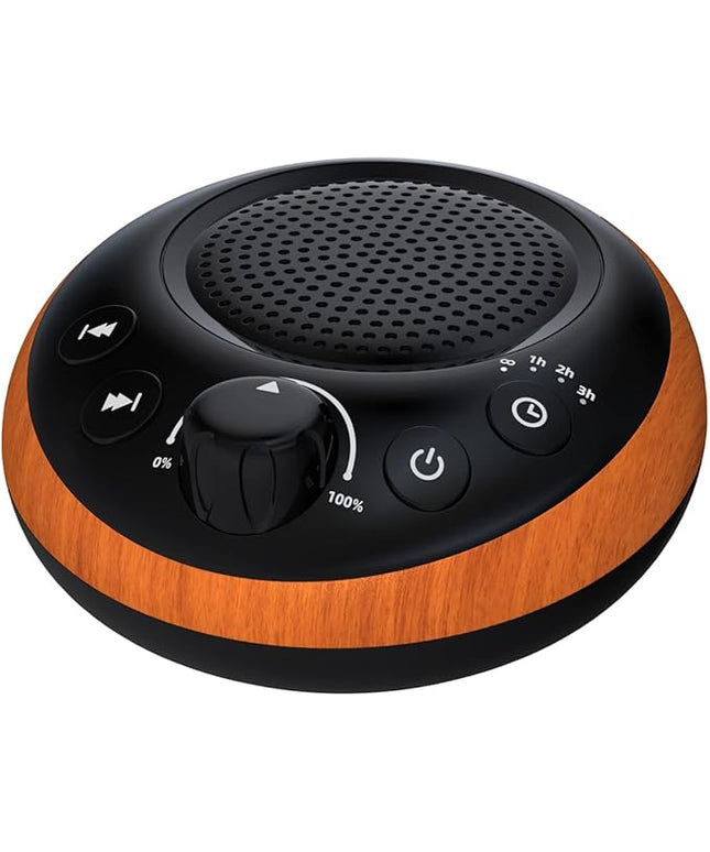 iDealSleep Sound Brown Noise Machine White Noise Machine Nonstop 30 Soothing Sounds Sound Therapy for Baby Kids Adults Sleep Machine 36-Level Vol Auto-Off Timer Memory Function for Home Travel Office