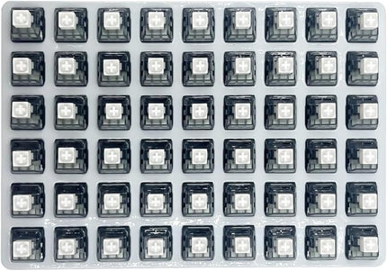 Kailh Box White V2 Switch for Mechanical Gaming Keyboard, 5 Pin Clicky Switch （Box V2 White,108PCS）