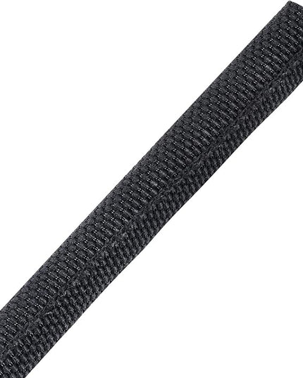 Sonoreboom Wire-Loom-Tubing Black Self Wrapping Sleeving Cord Management Protector Coverage for Cables/Wires Harness/Hose/Pip (1/4" - 54 Feet)