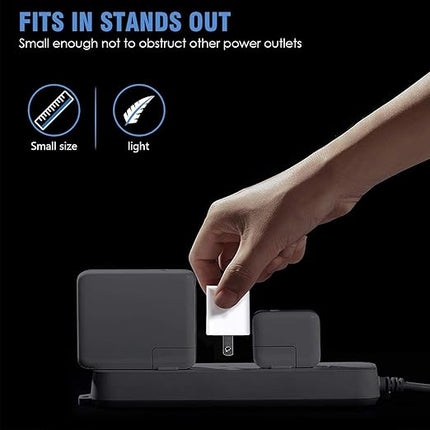 iPhone Charger Cord 6FT, [Apple MFi Certified] 2 Pack Lightning Cable Cube Phone Charging Transfer Cord Cable USB Plug Wall Charger Block Travel Adapter for iPhone 14/13/12/11/SE 2022/8/7/XS/XR/X/iPad