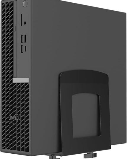 Monzlteck Adjustable Electronic Device Wall Mount|Universal Holder for Small Computers, Gaming Consoles（Xbox 360，Xbox One, PS4），Mini PC，Small Form Factor Desktop Tower, UPS .Fits 1.6" to 3.8" Width