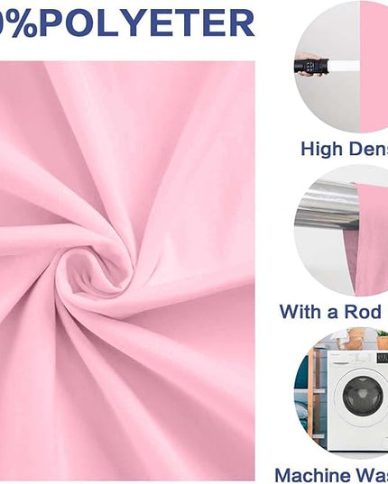 Large Size 10x10FT Pink Background Studio Background Photography Party Video Recording Portrait Screen Props