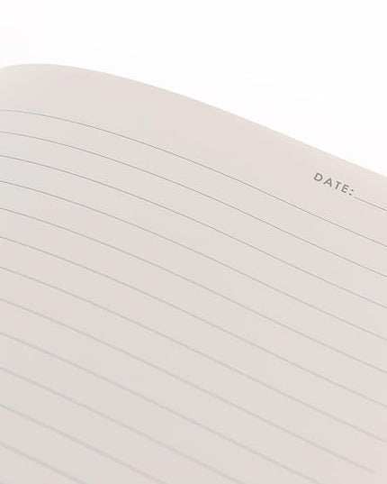 Graphique Rose Vegan Leather Journal, Diary Notebook for Writing, 192 Lined Pages, La Petite Press Collection, 6” x 8”