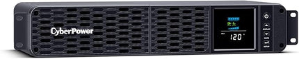 CyberPower CP2000PFCRM2U PFC Sinewave UPS Battery Backup and Surge Protector, 2000VA/1200W, 8 Outlets, AVR, Short Depth 2U Rackmount, UL Certified