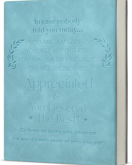Employee Appreciation Journal Notebook, Inspirational Gifts for Coworkers Women Work Anniversary, Perfect for Writing Travel Business Work