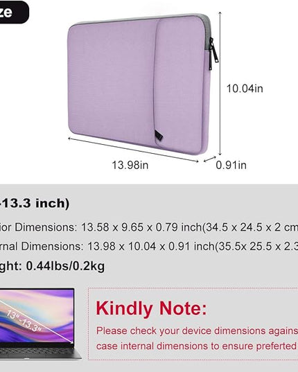 13 Inch Laptop Case Sleeve Computer Bag for Surface Laptop 6 13.5, Laptop Studio 14.4, Lenovo Flex 5 5i Chromebook/Yoga 6 13, HP Envy 13, Dell XPS 13, Dell Inspiron 13, ASUS ZenBook 13 Waterproof Bag