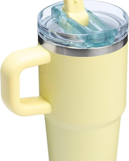 STANLEY Quencher ProTour Flip Straw Tumbler with Leakproof Lid | Built-In Straw & Handle | Cupholder Compatible for Travel | Insulated Stainless Steel Cup | BPA-Free