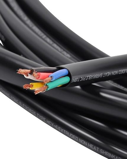 SUNNAREPOON Black Wire Harness Tubing, Car Unshrinkable Insulation Cord Sleeve for Wire Shielding Sheathing Organizer/Protection/Covering (1/2''(13MM) - 18FT(216INCH))