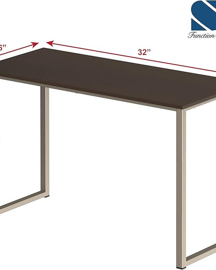 SHW Mission 32-Inch Home Office Computer Desk, Espresso