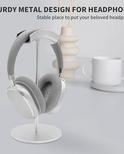 Srhythm Headphone Stand,Metal Headset Holder for Space-Saving and Display