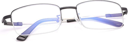 Progressive Multifocus Computer Reading Glasses Blue Light Blocking No Line Lenses Multifocal Readers for Men and Women