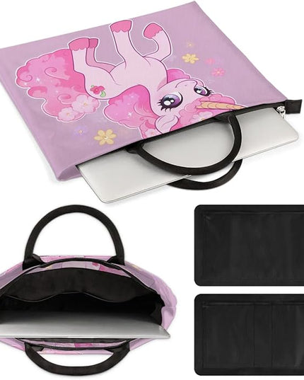 Hsnar 15.6 Laptop Case Briefcase Handbag with Accessory Pocket Slim Laptop Bag Laptop Sleeve