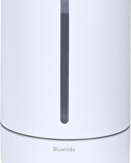 BlueHills Premium 5000 ML XL Cool and Warm Mist Ultrasonic Diffuser Humidifier Large Room Huge Coverage Area 5 Liter Big Capacity High Output 50 Hours Long Run Time Essential Oil Diffuser White W501