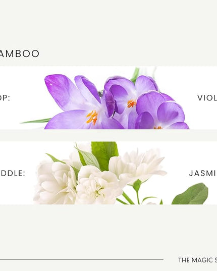 The Magic Scent Bamboo Diffuser Oil - Hotel & Home Luxury Scents Inspired by The Four Seasons, Bora Bora - Diffuser Oil Scents for Home Designed for Use in All Diffusers - 16.9 fl oz, 500 mL