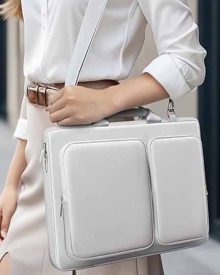 Polyester Laptop Sleeve Bag Shoulder Handmade Crossbody Polyester Bag Replacement for 14/15inch Laptops Tablets Accessor
