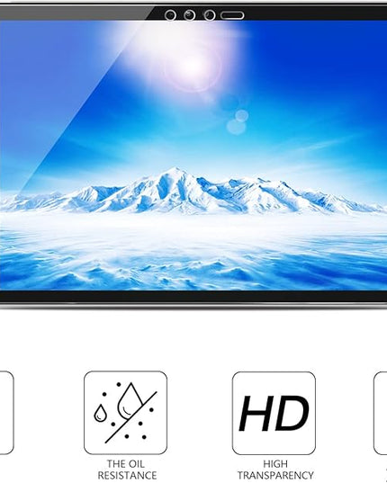 Megoo [2-Pack Screen Protector for Surface Pro 6, Friendly Touching/Easy Installation/High Sensitivity/HD Clear Tempered Glass, Compatible for Microsoft New Surface Pro 6 Pro 5/4 12.3 Inch