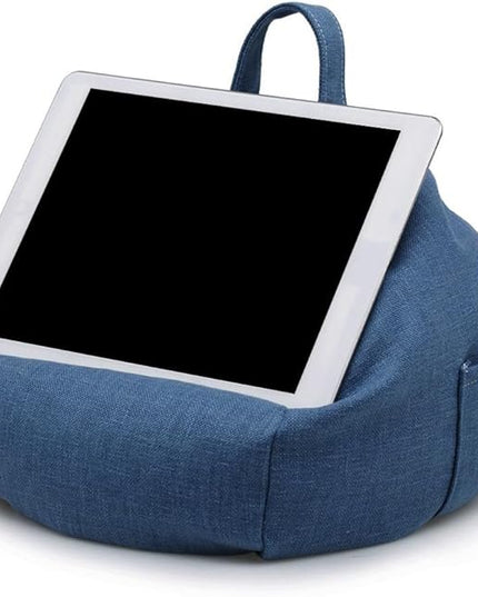 Book Pillow for Reading in Bed, Bed Tablet Holder, Portable Bean Bag Holder, for Bedtime Adventures, Portable Travel Cushion, for Standing Computers, Books, Tablets