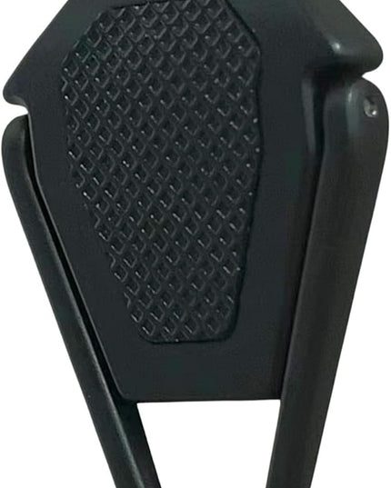 MIYKUISH Portable Invisible Laptop Stand - 2PCS zinc Alloy Laptop Mini Stand Heat Dissipation pad, Laptop Lifter Suitable for 12-20 inch Laptop (One Size Mutil Color) (Black)
