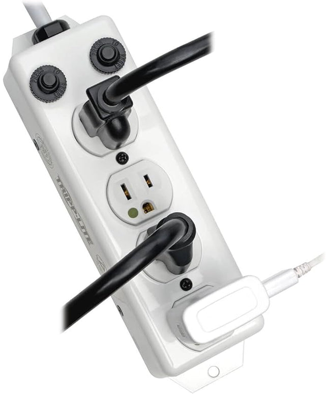 Tripp Lite Safe-IT Medical-Grade Power Strip, 4 15A Hospital-Grade Outlets, 2ft. Cord, UL 1363A (PS-402-HG-OEM)