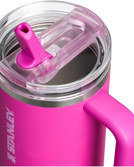 STANLEY Quencher ProTour Flip Straw Tumbler with Leakproof Lid | Built-In Straw & Handle | Cupholder Compatible for Travel | Insulated Stainless Steel Cup | BPA-Free