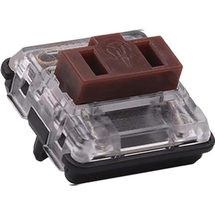 Kailh PG1350 Choc V1 70PCS Mechanical Keyboard Switch kailh Low Profile switches Chocolate Mechanical Keyboard Switch RGB SMD 5-Pin Kailh Switches (Brown,70Pcs)