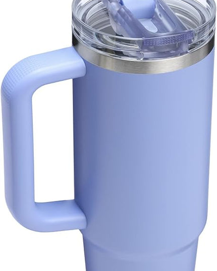 STANLEY Quencher ProTour Flip Straw Tumbler with Leakproof Lid | Built-In Straw & Handle | Cupholder Compatible for Travel | Insulated Stainless Steel Cup | BPA-Free
