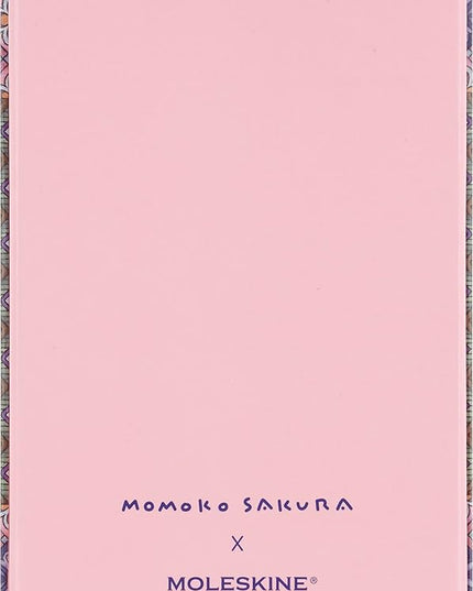 Moleskine Limited Edition Sakura Notebook with lenticular optical-effect cover by Momoko Sakura, with Gift Box, Hard Cover, Ruled, Pocket (3.5" x 5.5"), Maruko floral, 160 pages