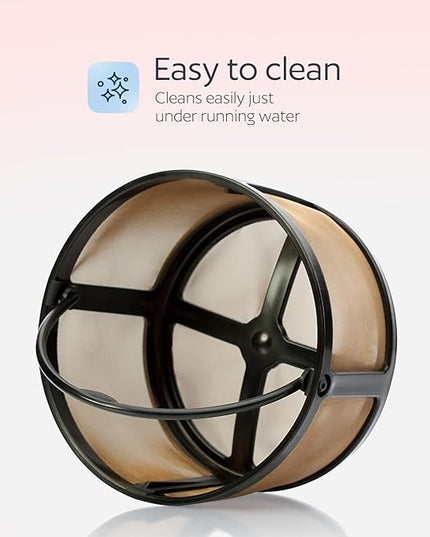 Reusable Keurig K-Duo Coffee Filter for K-Duo Hot & Iced(Gen 2), K-Duo, K-Duo Essential Brewers Only - Carafe Basket Permanent Coffee Filters for Keurig K Duo Coffee Makers