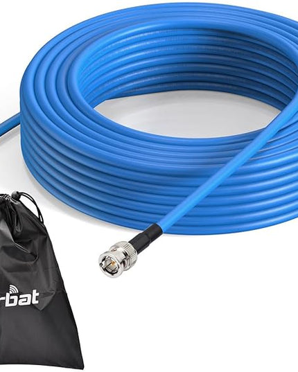 Superbat SDI Cable Long 75 Ohm BNC Cable 3G/6G/12G (Belden 1694A)，1-300FT, Support HD-SDI/3G-SDI/6G-SDI/4K/8K Video,Precision SDI Camera Wire (1Pcs)