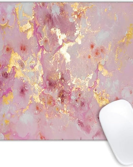 Rose Gold Marble Mouse pad Customized Mousepad Non-Slip Rubber Base Mouse Pads for Computers Laptop Office Desk Accessories Mouse pad