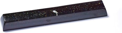 Astronaut Artisan Spacebar Keycap SA Profile Custom Space Explorer Spacebars 6.25U Keycaps Handmade Gaming Resin Key Cap Cherry MX Switch Compatible Mechanical Keyboard Space Lover Gift
