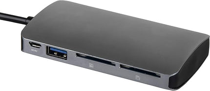 Multiple SD Card Reader 4 Slot USB 3.0 SD 5Gbps Support SDXC Up to 2TB SDHC SD Up to 256GB UHS-I - for Windows, Mac, Linux, Android