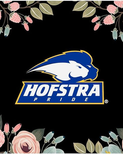 Mouse Pad, Fabric, Hofstra University Standard/Floral Pink
