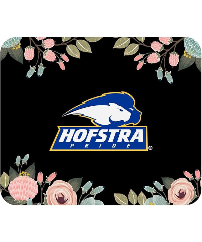 Mouse Pad, Fabric, Hofstra University Standard/Floral Pink