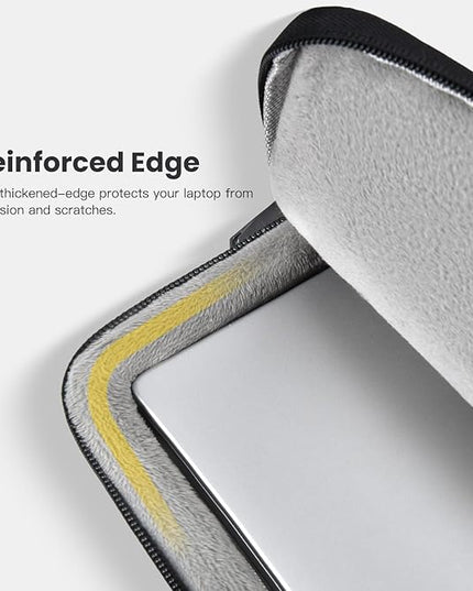 16 inch 360° Protective Laptop Sleeve Case for 2025-2021 MacBook Pro 16 inch M4 M3 M2 M1 Pro/Max A3403 A3186 A2485 A2780 A2991,Shockproof Water-Resistant Bag Cover w/Accessory Pocket