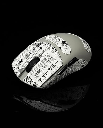 Grip Tape for Lamzu Atlantis Maya - Anti-Slip,Enhanced Control, Sweat Resistance,Improves FPS Gaming Grip & Mouse Protection [Pre-Cut] EVA White 0.5mm