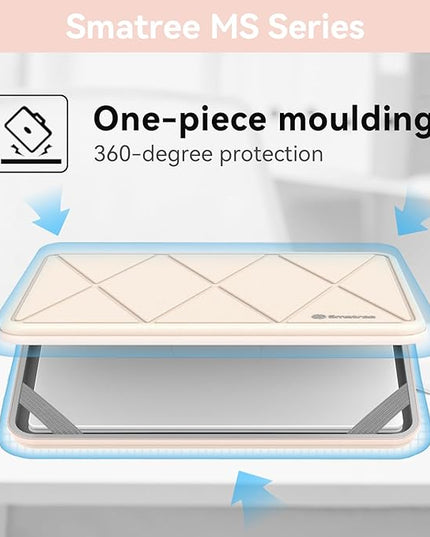 Smatree MS50T Hard EVA Protective Sleeve Case with Stand Compatible for 14 inch Acer Aspire 14, for Acer Swift Go 14-SFG14-71T/71, for Aspire Lite 14 AL14-31P-C0S2, for Acer TravelMate P6 TMP614,White