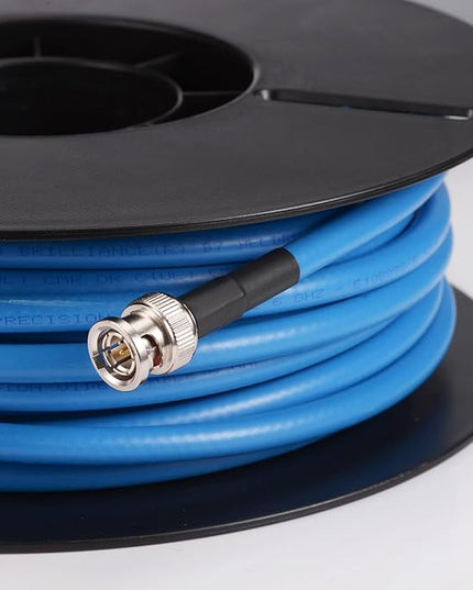 Superbat SDI Cable 50ft BNC Cable 75 Ohm Belden 1694A 3G/6G/12G SDI Camera Wire,Support 3G-SDI/6G-SDI/4K/6K Video Recorder Camera Monitor Converter Audio Broadcast etc.