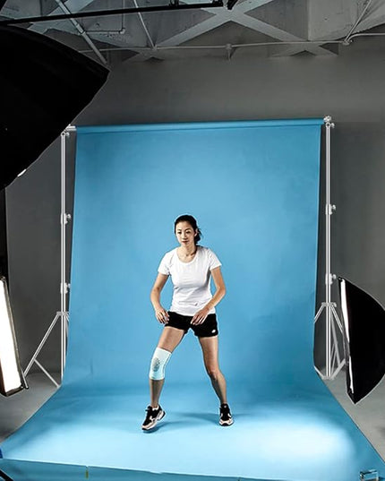 Photo Video Studio Backdrop Stand, 9.19ft Stainless Steel Backdrop Support System Background Stand with Carry Bag for Portrait & Studio Photography