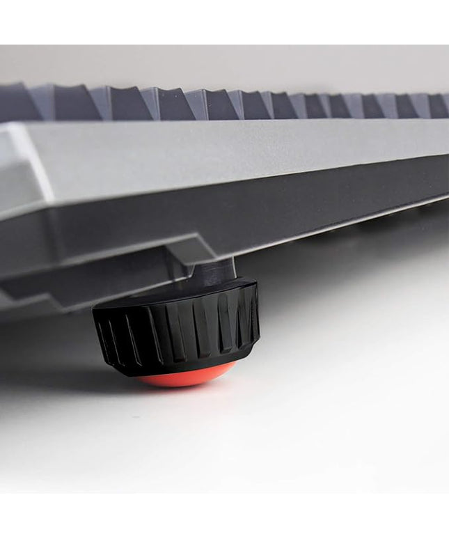 HOTLINEGAMES H2 Ergonomic Keyboard Riser Laptop Notebook Stand Holder Cooler Laptop Cooling Pad (Black-Red)