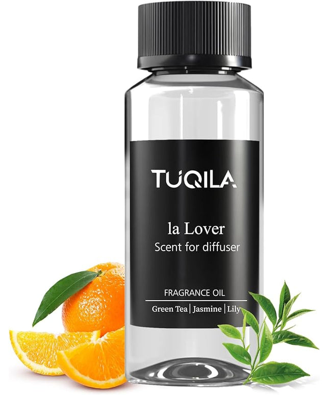 Tuqila Hotel Luxury Essential Oil for Waterless Diffusers, La Lover Scent 120ML Fragrance Oil for Cold Air Diffuser, Natural Home Aromatherapy Scented