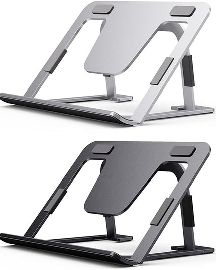 Laptop Stand Adjustable Aluminum Alloy Tablet Pad Holder Notebook Radiator Bracket Portable for 7-13inch Lightweight Tablet Holder