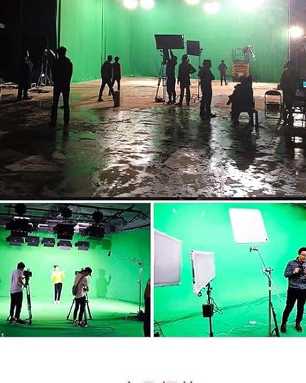 Green Screen Backdrop 10x20ft Photo Backdrop Chromakey Muslin Portrait Green Backdrop for PS Keying/Video Creation/Studio Portrait Shoots