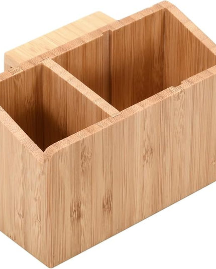 MobileVision Bamboo 12-Port Charging Station & Docking Organizer for Smartphones & Tablets, Family-Sized, for use in Corporate Offices & Classrooms (With 2 Bamboo Caddy Add Ons Included)