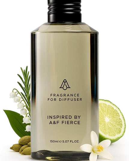 AromaPlan Hotel Scents, Inspired by A+F Fierce, 5 Fl Oz (148ml)-Home Luxury Scents & 5 Star Hotel Scents for Diffuser, USA Made, Bigger Bottle, Bolder Aroma & Longer Lasting
