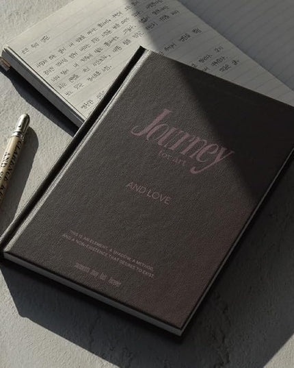 Monolike Journal For Beyond Nostalgia Hardcover Lined Notebook, Brown - Hardcover, Academic, Journal, Diary, 192pages