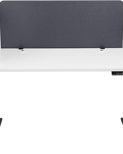 Progressive Desk Privacy Acoustic Panel 47″ - Desk Divider - 47 Inch Sound Proof Dividers - Dark Gray